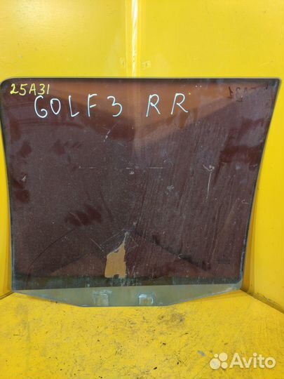 Стекло заднее правое для Volkswagen Golf III
