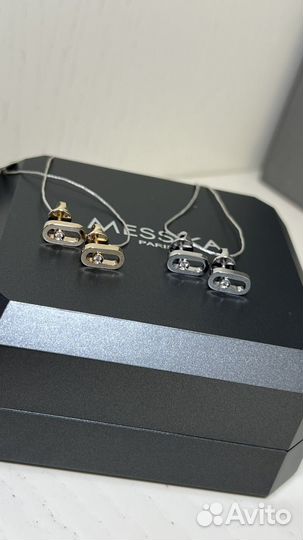 Пусеты с бриллиантами