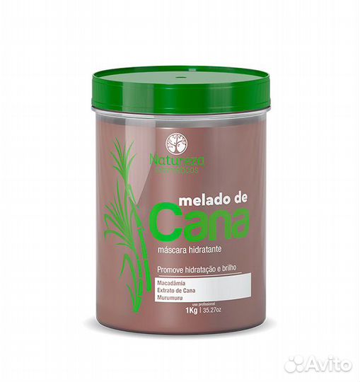 Ботокс-глянец для волос natureza Melado de Cana