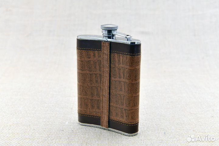 Фляжка. Нержавеющая сталь. 8 oz 227 гр