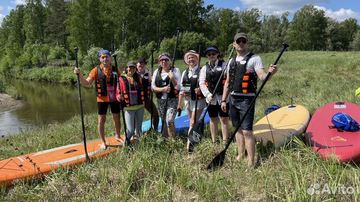 Аренда сап борд досок SUP board в центре Барнаула