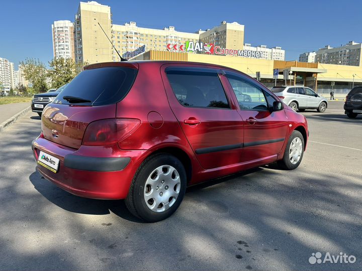 Peugeot 307 1.6 МТ, 2004, 195 000 км