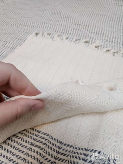Плед покрывало 180/220. Хлопок Турция