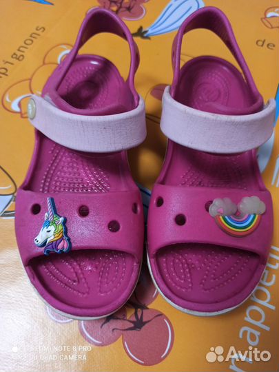 Crocs Босоножки для девочки 29 размер