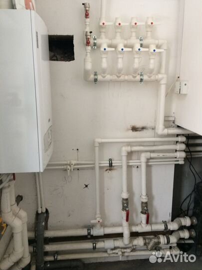 Монтаж систем отопления, водоснабжения, водоочистк