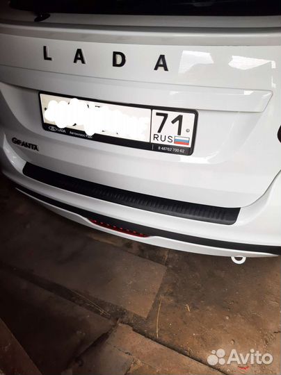 Задний бампер granta фл liftback