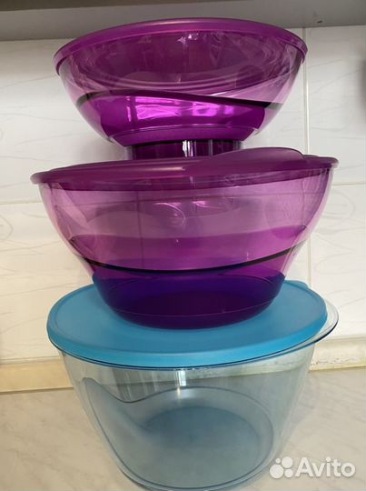 Посуда, изделия компании Tupperware