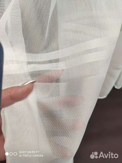 Тюль бамбук