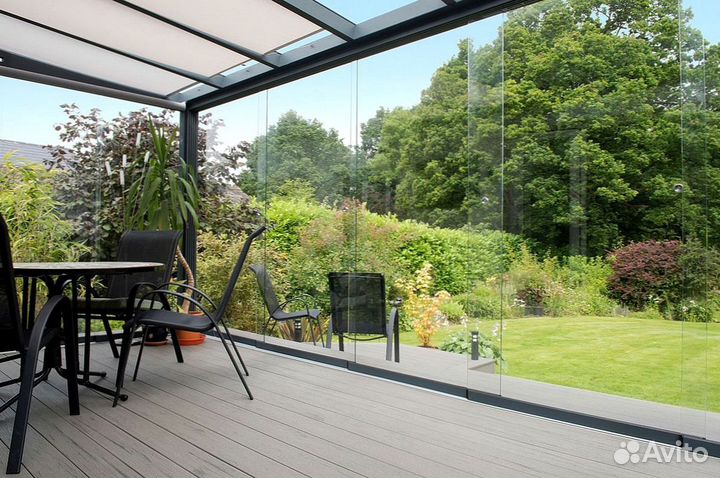 Остекление Безрамное и панорамное