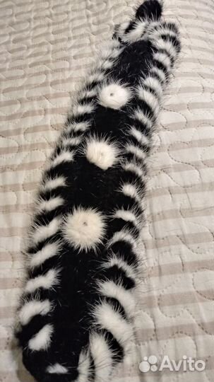 Повязка норковая для девочки на голову