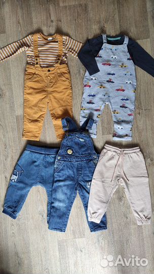 Бронь Вещи пакетом на мальчика 86