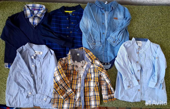 Рубашки 80- 98 размера