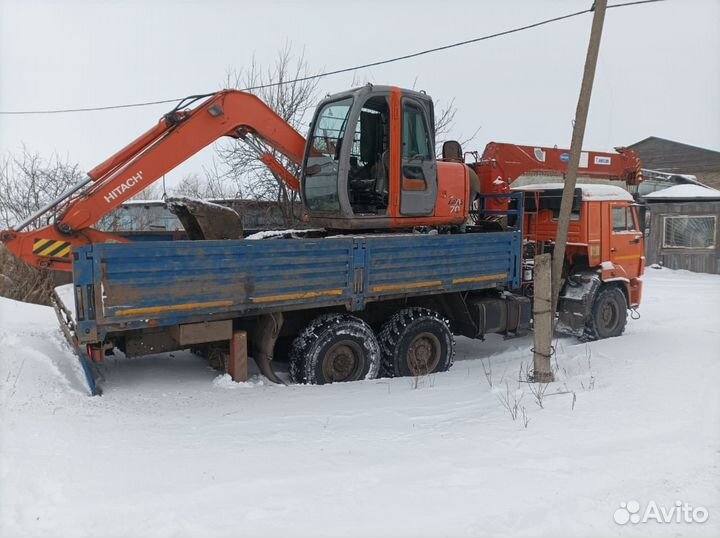 Аренда и услуги манипулятора-вездехода, стрела 7 т, 19 м, борт 8 т, 6 м