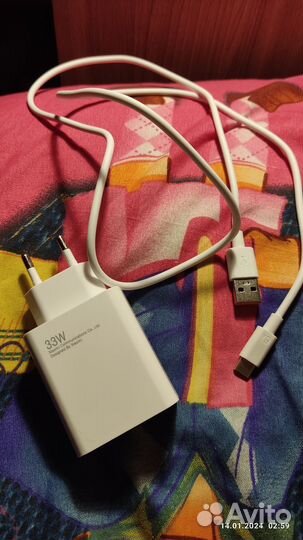 Зарядка xiaomi 33w