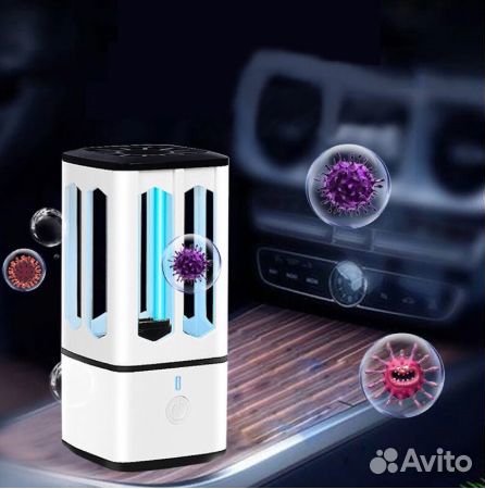 Бактерицидная ультрафиолетовая кварцевая лампа 3W