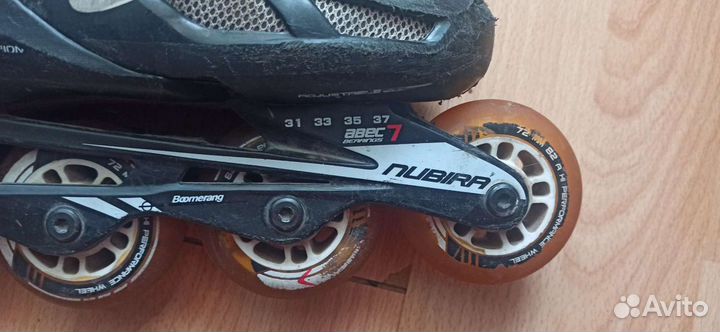 Роликовые Коньки детские раздвижные, р-р 31-37