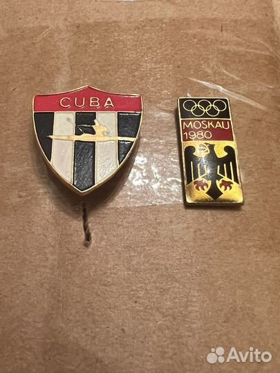 Москва 80 Олимпийские игры значки нок