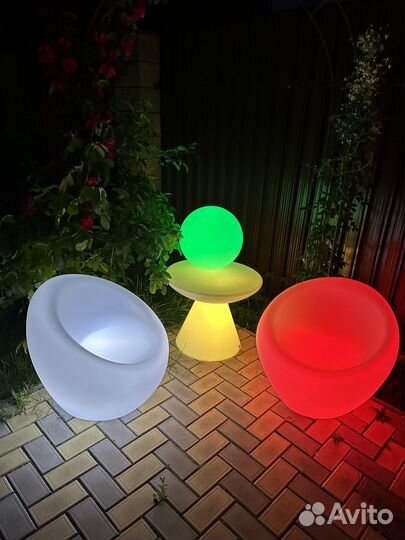 Садовый декор светящийся