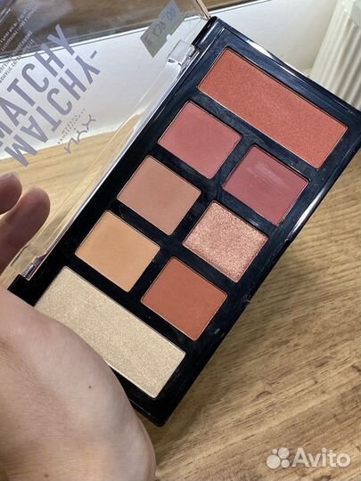 Палетка теней nyx