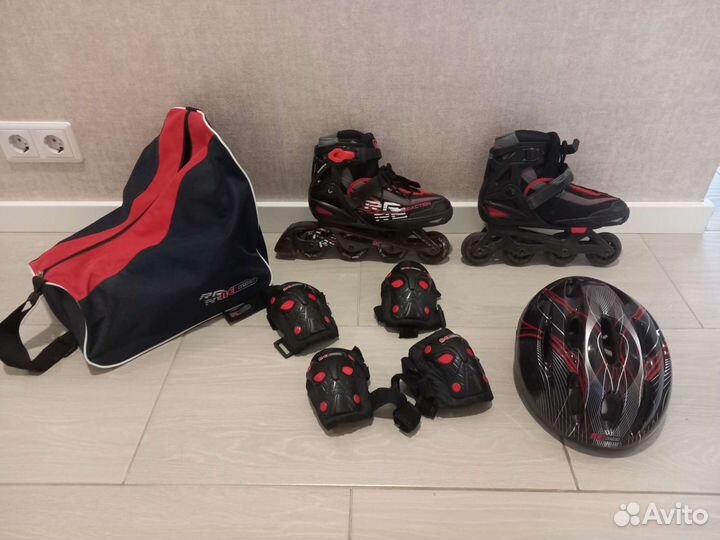 Роликовые коньки детские раздвижные