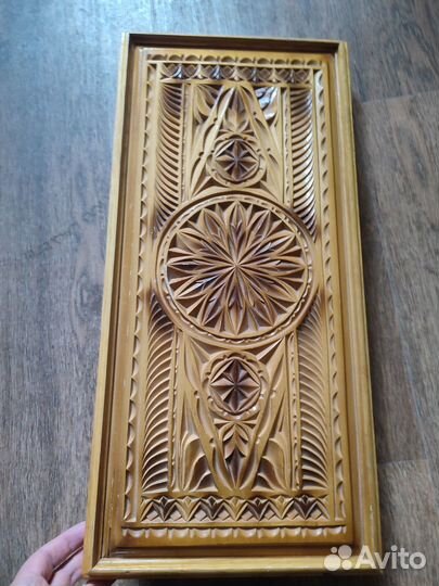 Нарды резные ручной работы