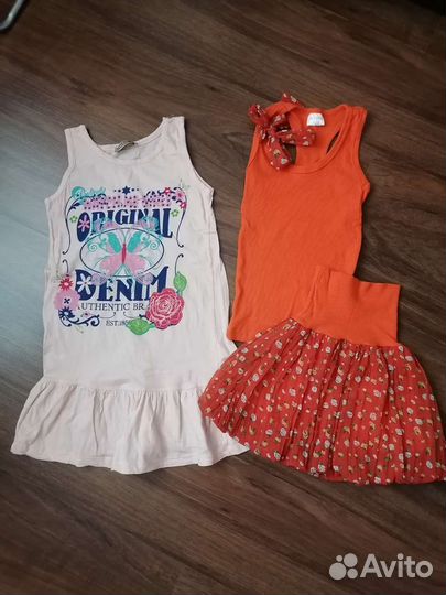 Отдам вещи на девочку р. 104-110