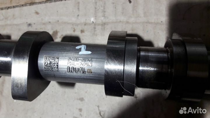 Solaris 2 21г 1.6 G4FG Впускной Распредвал Солярис