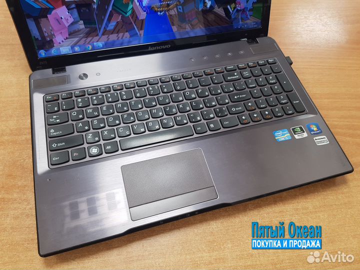 Ноутбук Lenovo 15, Core i5 2430M, 8Gb, GeForce 2Gb