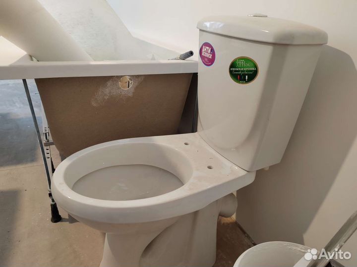 Унитаз от застройщика