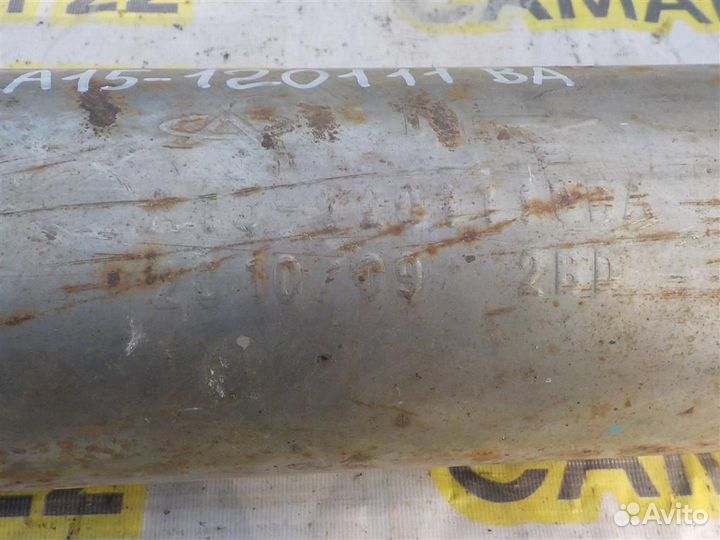 Средняя часть глушителя Chery Amulet (A15) 2003-2