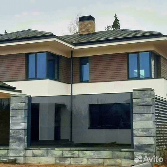 Пластиковые окна. Остекление частных домов