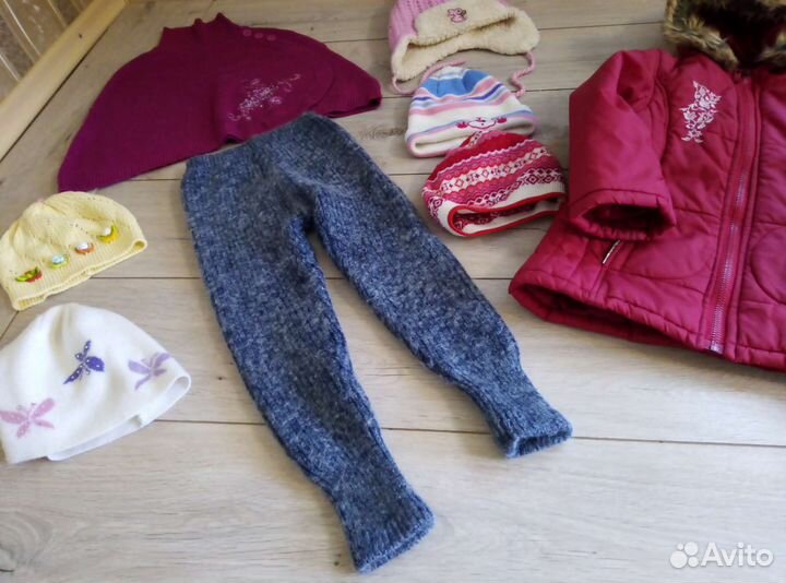 Пакет вещей на девочку 4-6 лет