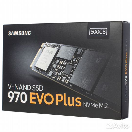Ssd Samsung 970 evo plus 1TB/500GB nvme m.2 новые