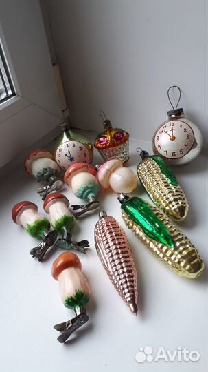 Елочные игрушки СССР