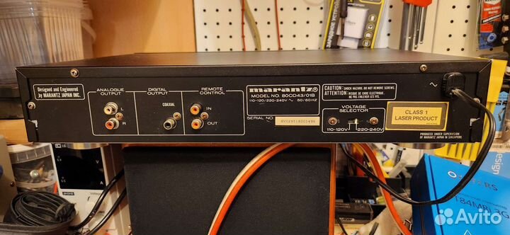 Cd проигрыватель marantz CD-43 в идеале