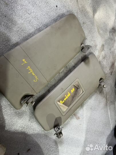 Солнцезащитный козырек Renault Symbol