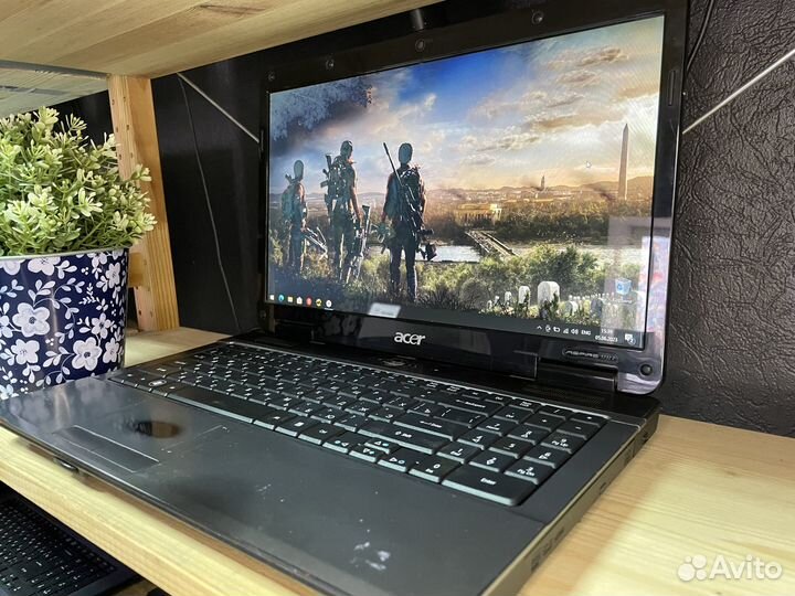 Ноутбук Acer / 2 ядра / Radeon 4550 / SSD / 4gb