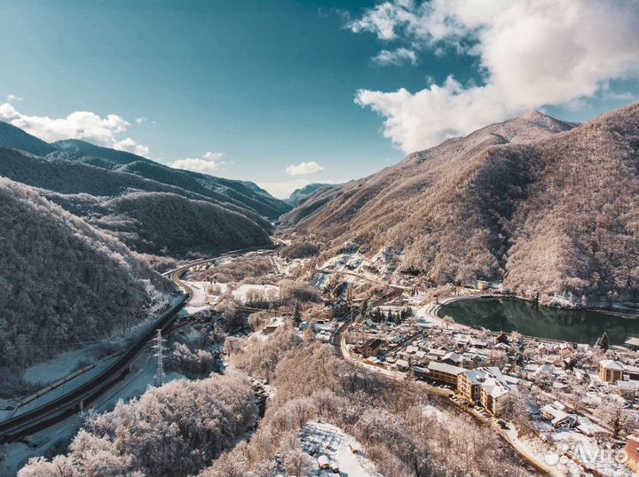 Видеосъемка Аэросъемка Красная Поляна Квадрокоптер