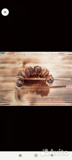 Заколка дерево