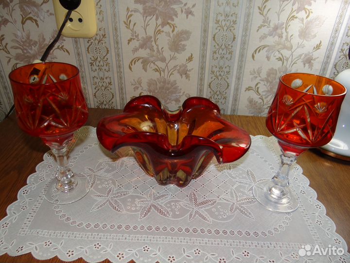 Хрустальные бокалы