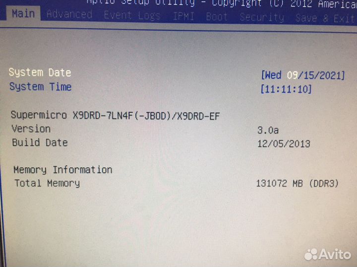 Сервер intel xeon e5-2660