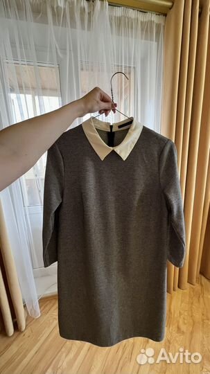 Платье lime с воротником