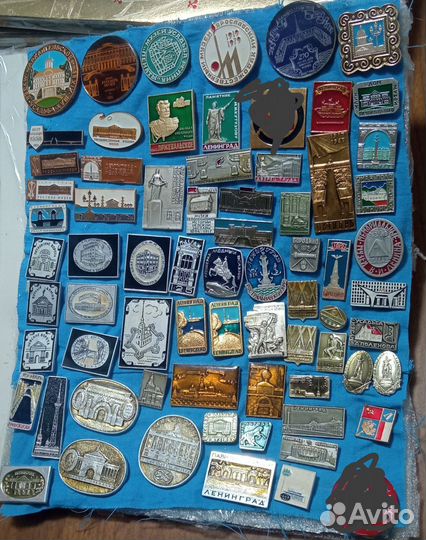 Значки СССР Ленинград Музеи, города