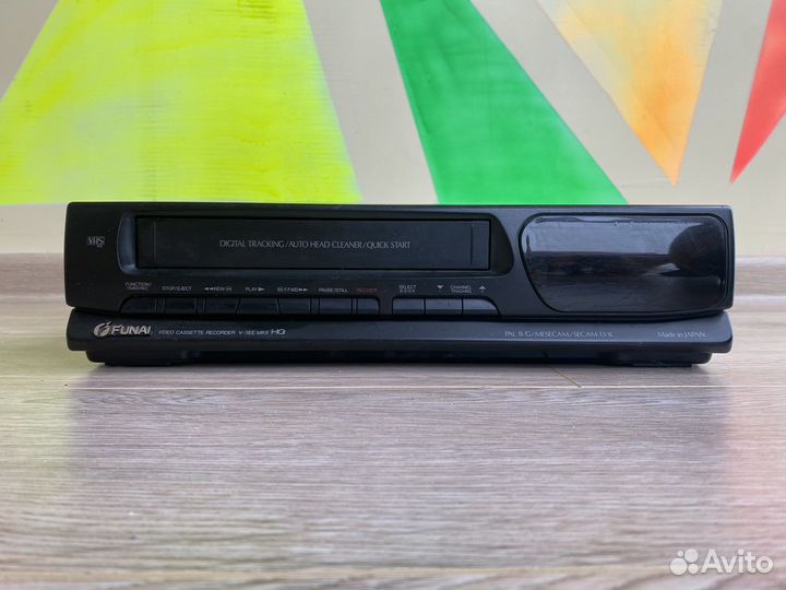 Видеомагнитофон японский funai V3-eemk6 VHS