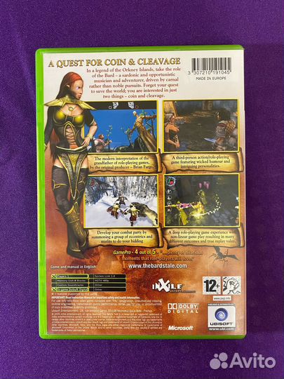 The Bard's Tale для Microsoft xbox