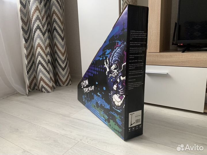 Самокат трюковый тм scooter