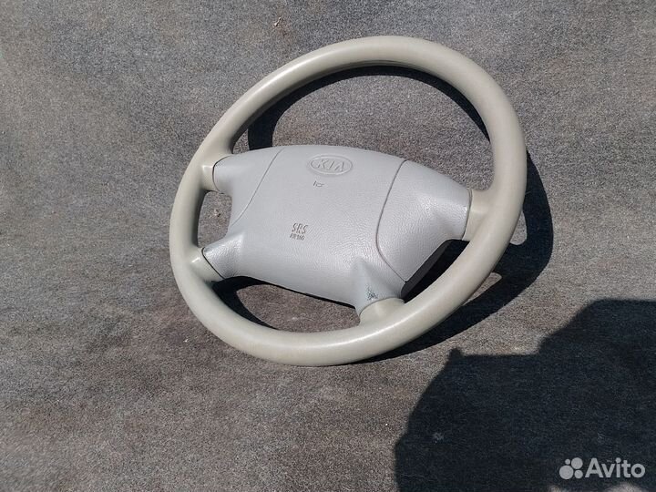 Руль с подушкой безопасности на Kia Rio 1 99-05 г