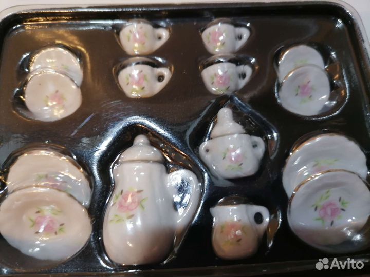 Посуда для Барби. Новый сервиз керамика