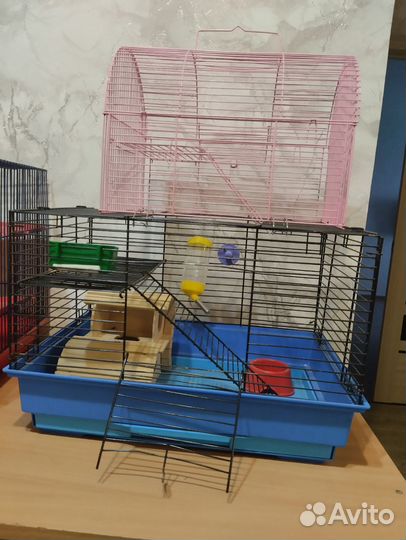 Две клетки для грызунов бу
