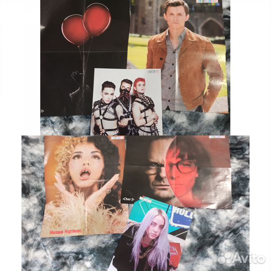 Плакаты, журналы. Все звёзды